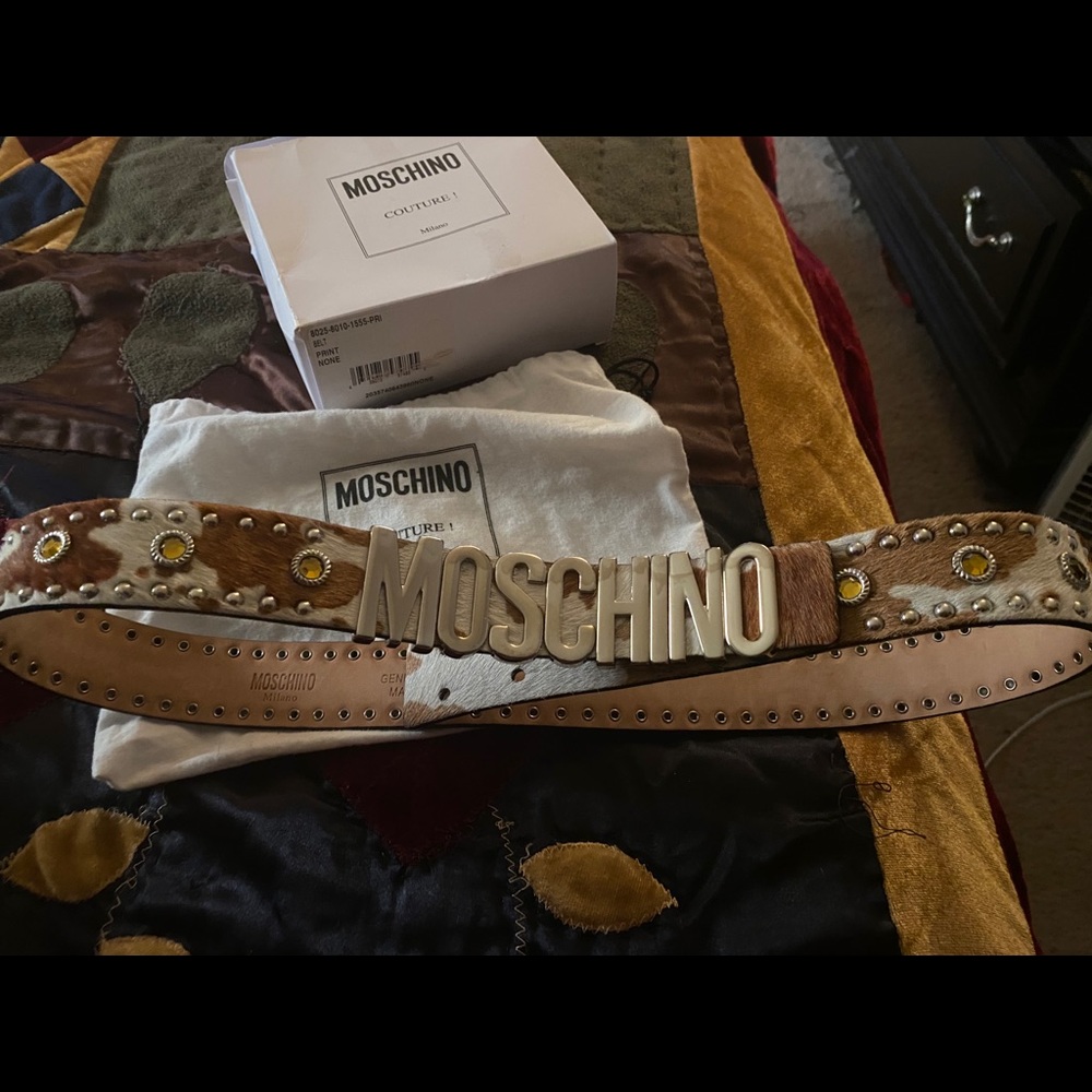Authentic Moschino belt